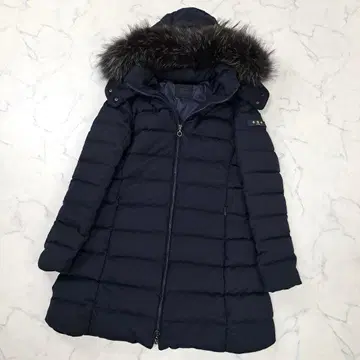 03 사이즈 TATRAS 인기 라비아나 다운 코트 퍼 네이비