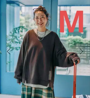 니코앤드 [be with M] 미사요 와플 피그 풀오버 M