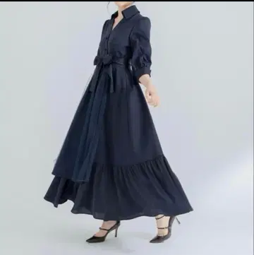 qumerry. 큐멜리 카슈쿨 티어드 원피스