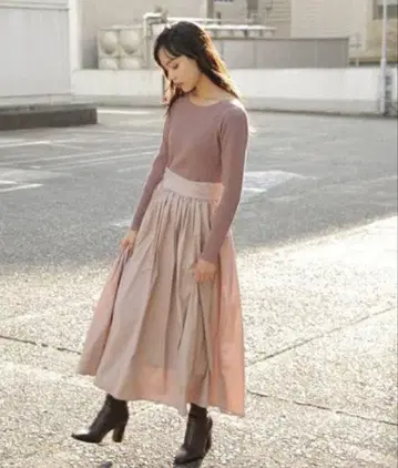 JILL by jillstuart 새틴 도킹 원피스