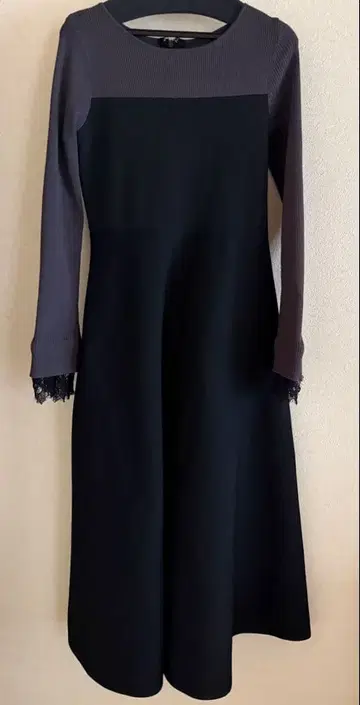 아푸와이저 리셰 택 포함 새상품 소매 레이스 비스차 절개 원피스