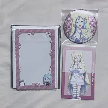 프로세카 산리오 콜라보 요이사키 카나데 캔뱃지 에피카 경질 케이스