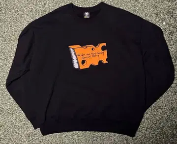 RATS 랏츠 맨투맨 트레이닝복 2XL XXL 블랙 치즈