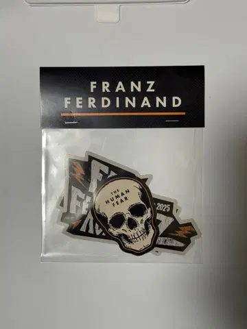 미개봉 프란츠 페르디난트 스티커 FRANZ FERDINAND