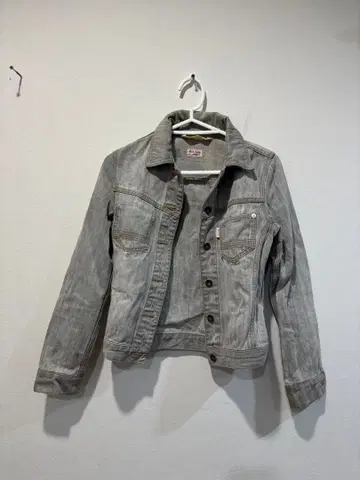 Paul Smith Pink 그레이 데님 자켓