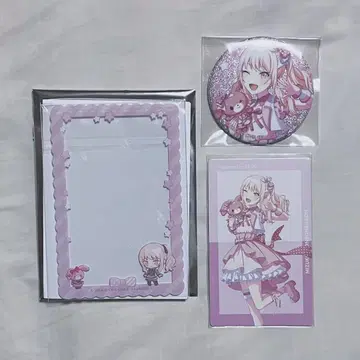 프로세카 산리오 콜라보 아키야마 미즈키 캔뱃지 에피카 경질 케이스