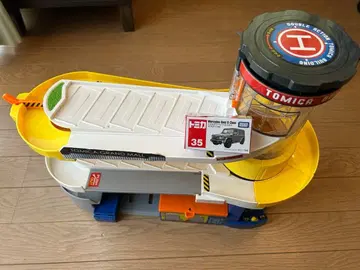 더블 액션 토미카 빌딩 벤츠 덤