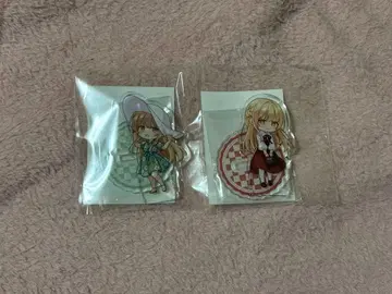 옆집 천사님 제비뽑기당 치비 아크릴 스탠드 피규어 2점