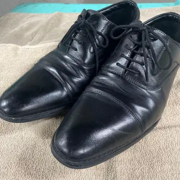 phiten 블랙 비즈니스 드레스 신발 25.5