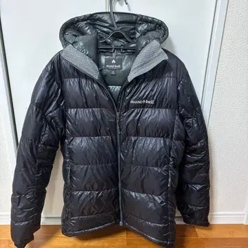 몽벨 알파인 다운 파카 블랙 S