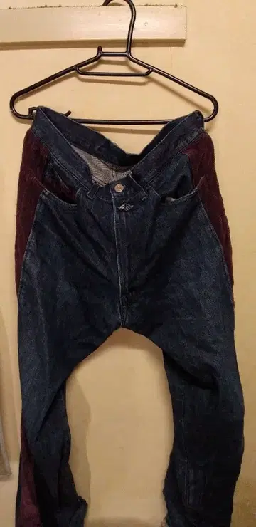 DUB FACTORY의 코듀로이 데님 팬츠