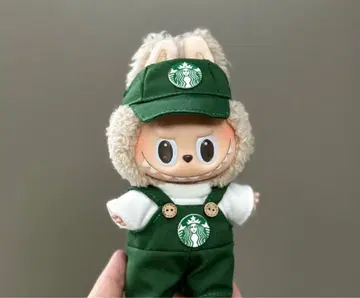 스타벅스 봉제 인형 옷 갈아입기 세트 아웃핏 옷 갈아입기 덕질