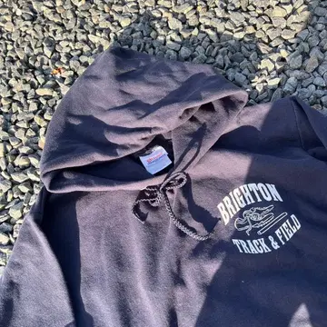 90s Hanes BRIGHTON TRACK & FIELD 후드티