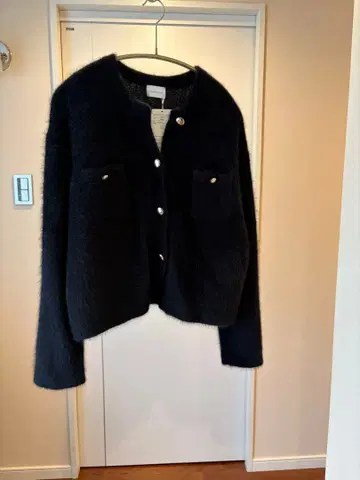 포근포근 블랙 가디건 긴팔