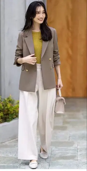 any sis 뷰티서모 2WAY 스트레치 테일러드 자켓 S