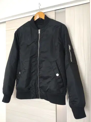 H&M MA-1 블랙 170 새상품급