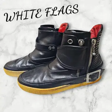 WHITE FLAGS 라이더스 부츠