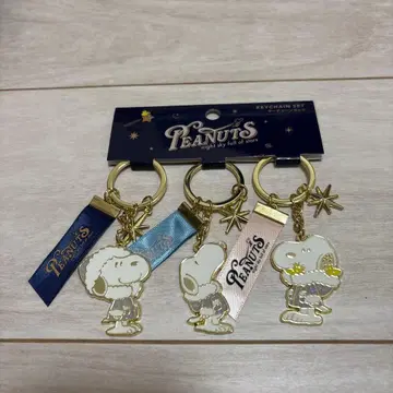 USJ PEANUTS 스누피 키링 세트