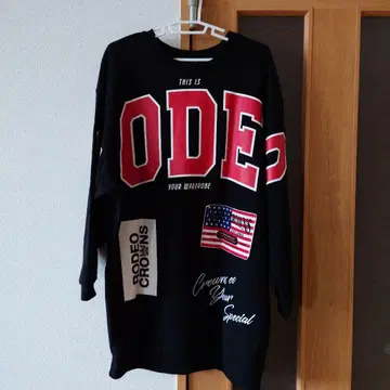 RODEO CROWNS 그래픽 트레이닝복 블랙