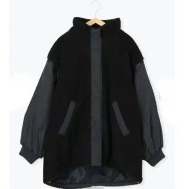 소매 2way 보아 블루종 점퍼 사만다 모스모스 블루 SM2