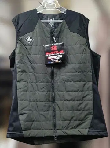 BURTLE 3214 히터 베스트 XL 밀스 그린