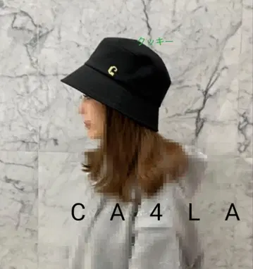 CA4LA *MONDAY 버킷 햇 블랙