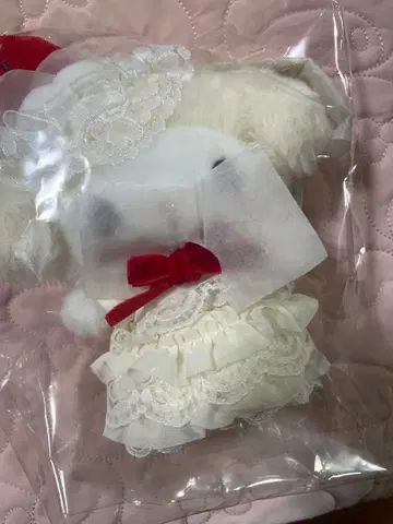 산리오 마이멜로디 마스코트 백참 (숏 케이크)