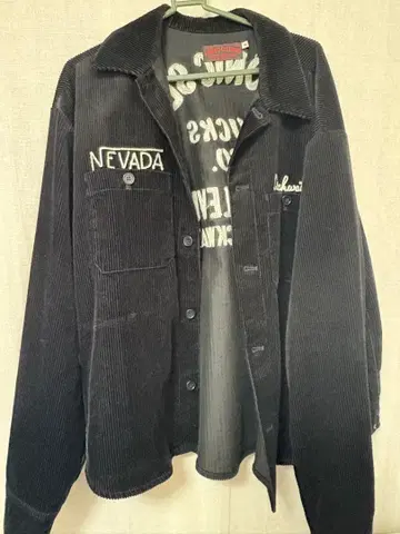 PAOPAO 오리지널 자수 big 셔츠