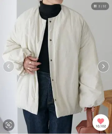 DISCOAT [리바이벌/WEB 한정판] 노카라 패딩 자켓