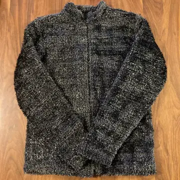 에네스베 블루종 S 블랙과 그레이 라메