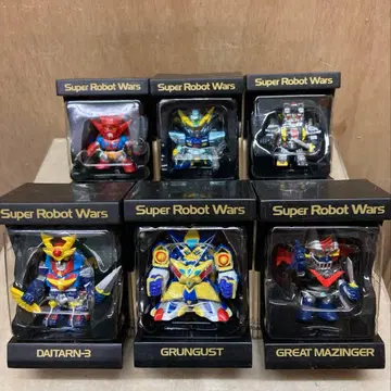 슈퍼로봇대전 피규어 세트 6체