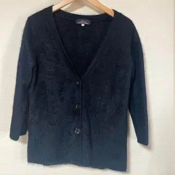 레킵 요시에 이나바 캐시미어 샤기 가디건 38