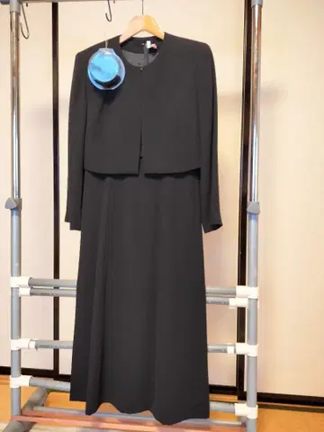 블랙 원피스 자켓 포함
