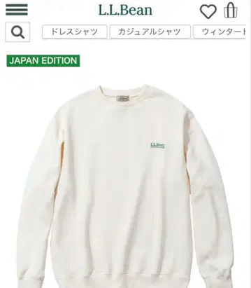 L.L.Bean 우먼 스미스필드 크루넥 스웨트 셔츠