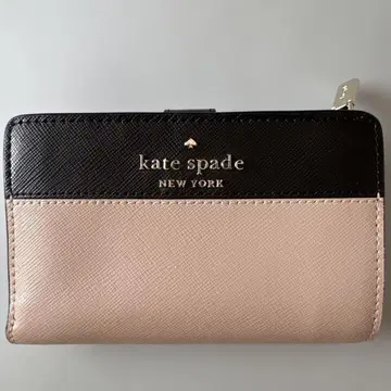 kate spade 접이식 지갑 블랙/핑크