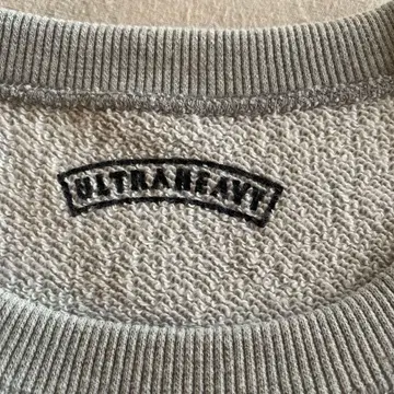 ULTRA HEAVY 그레이 래글런 슬리브 반팔 트레이닝복