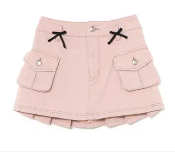 [ 미사용 새상품 ] and mary Baby ribbon 미니 스커트