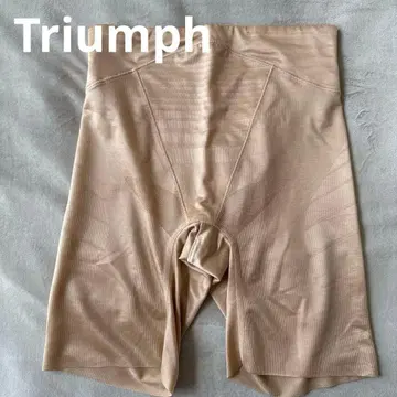 베이지 스트레치 하이웨스트 이너