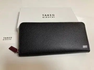 다케오 키쿠치 장지갑 라운드 지퍼 바스 706626 정가 19800엔