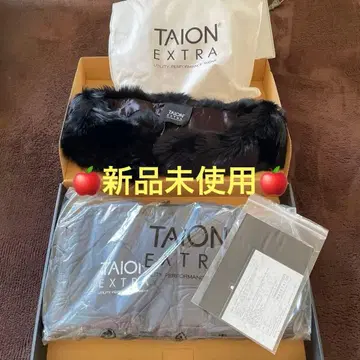 TAION EXTRA 다운 자켓 블랙 미사용 새상품