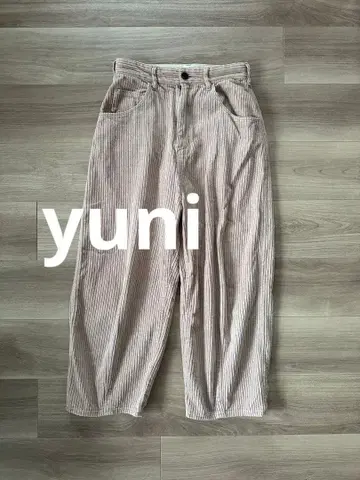 yuni 코듀로이 팬츠 bulledesavon 차일드우먼
