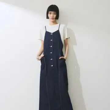 아담 로페 데님 원피스