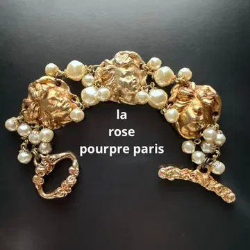 레어 빅 사이즈 la rose pourpre paris 팔찌 천사