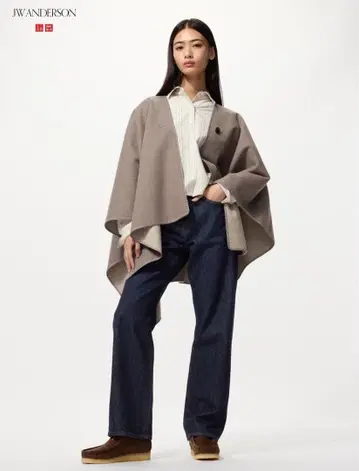 UNIQLO x JW ANDERSON 스트레이트 데님 23 네이비