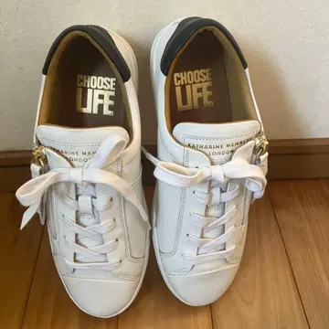 KATHARINE HAMNETT LONDON 스니커즈 화이트