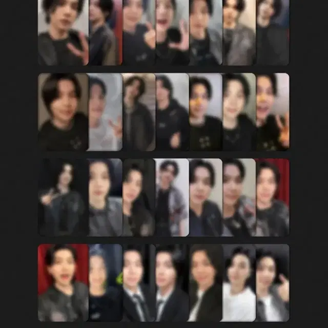 방탄소년단 슈가 민윤기 디데이 DVD 포카 일괄 판매