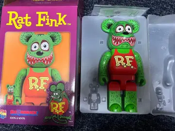 BE@RBRICK RAT FINK 400% 피규어만 라트 핑크