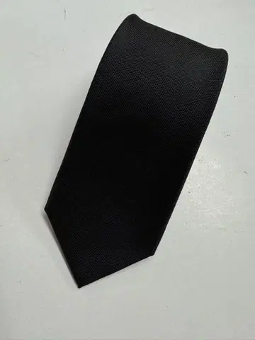 YUKI TORII HOMME 블랙 넥타이 장례식 실크 100%