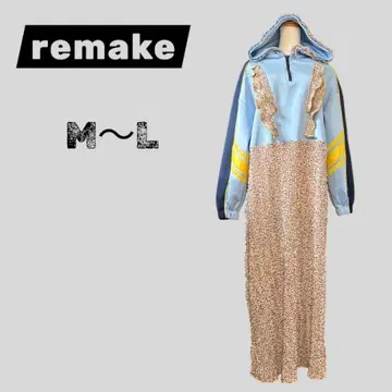 구제 의류 리메이크 도킹 원피스