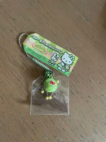 키티(멜론빵 버전) 족자(실버/그린) 초레어